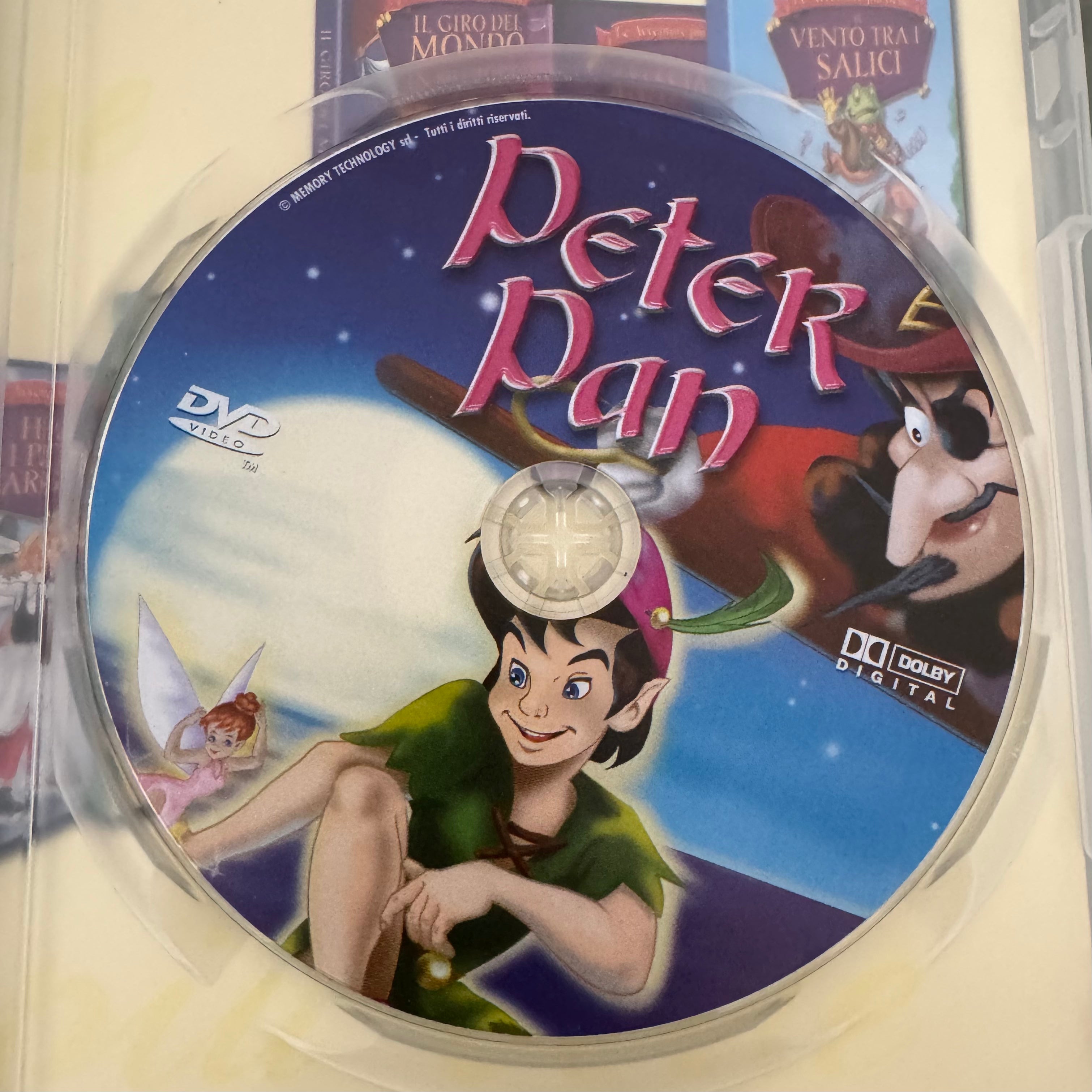 DVD Peter Pan Le Avventure Più Belle Film d'Animazione USATO BUONE CONDIZIONI