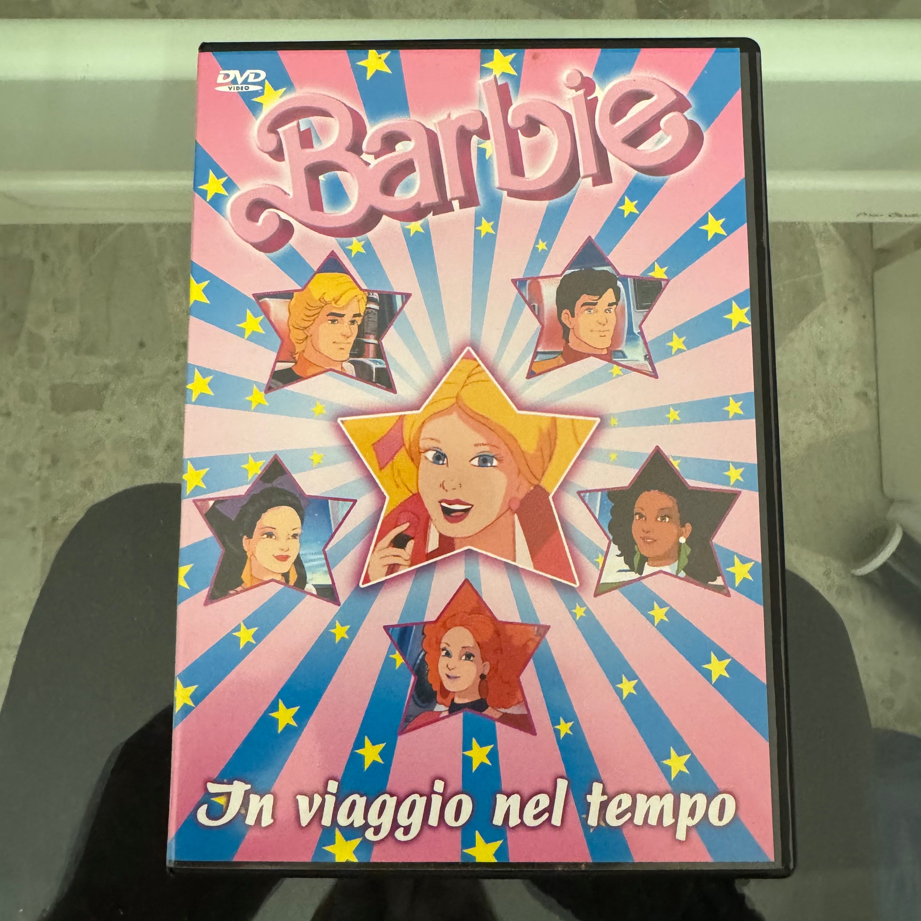 DVD Barbie In Viaggio nel Tempo Film d'Animazione Vintage USATO BUONE CONDIZIONI