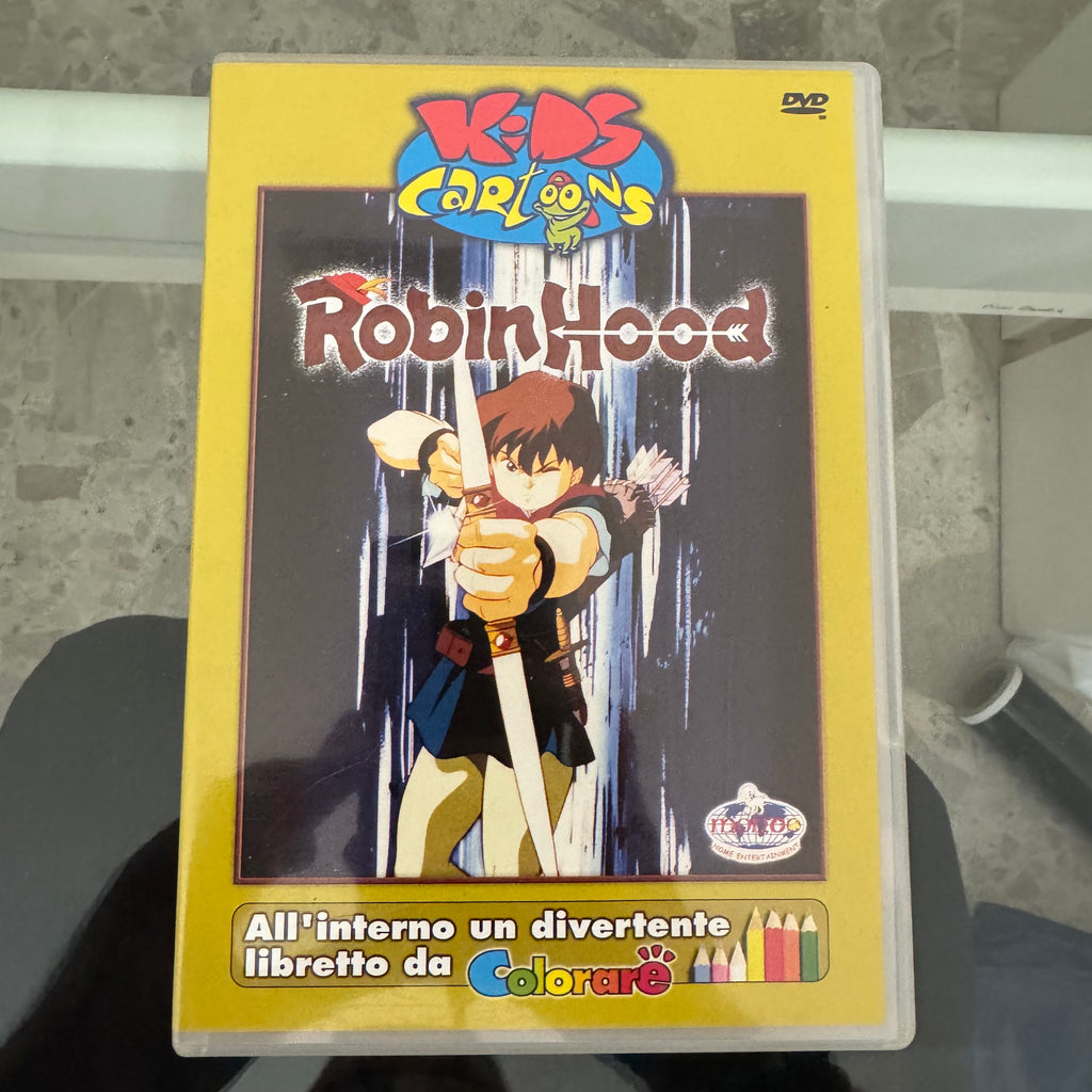 DVD Robin Hood Kids Cartoons USATO BUONE CONDIZIONI