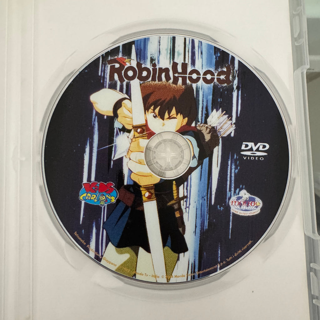 DVD Robin Hood Kids Cartoons USATO BUONE CONDIZIONI