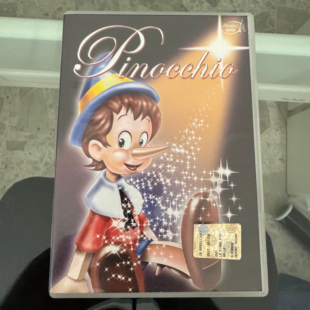 DVD Pinocchio Stardust Le Fiabe Più Belle Film d'Animazione USATO BUONE CONDIZION