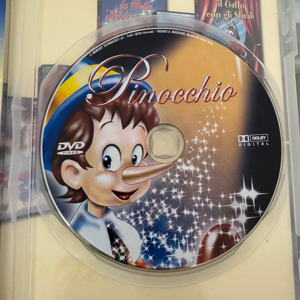DVD Pinocchio Stardust Le Fiabe Più Belle Film d'Animazione USATO BUONE CONDIZION