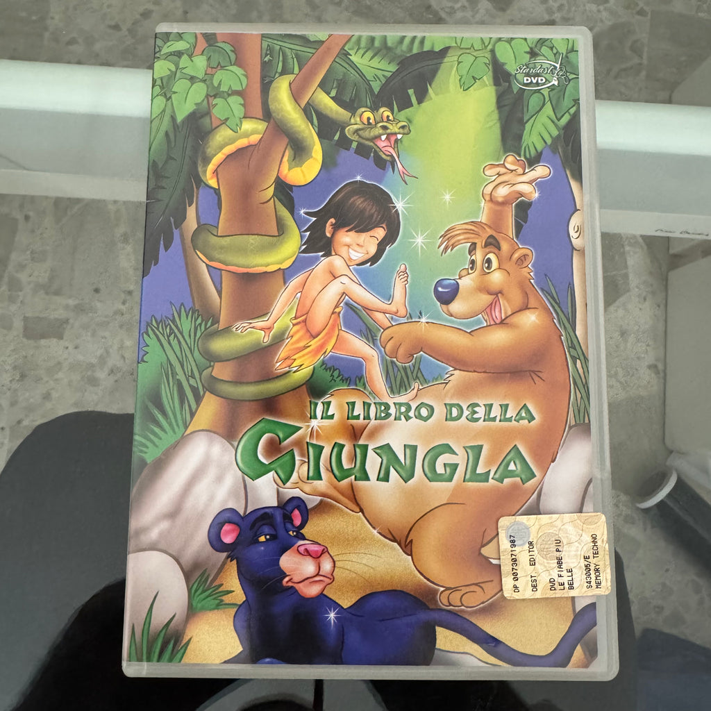 DVD Il Libro della Giungla Stardust Le Fiabe Più Belle Film d'Animazione USATO BUONE CONDIZIONI