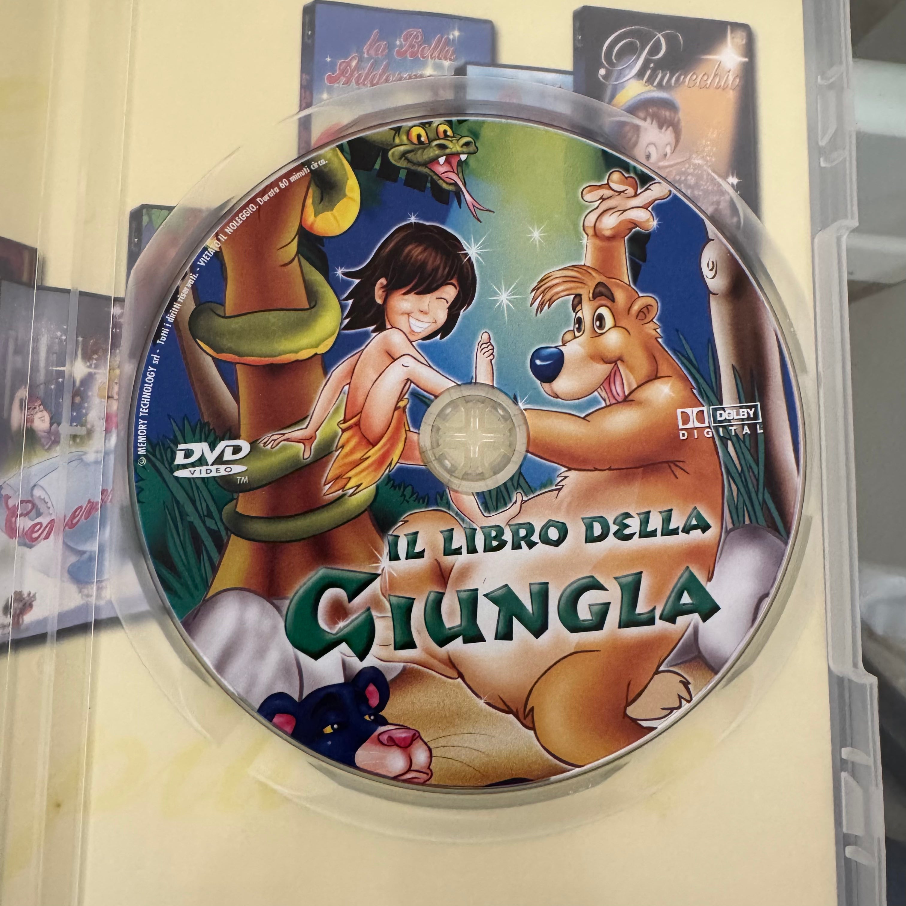 DVD Il Libro della Giungla Stardust Le Fiabe Più Belle Film d'Animazione USATO BUONE CONDIZIONI