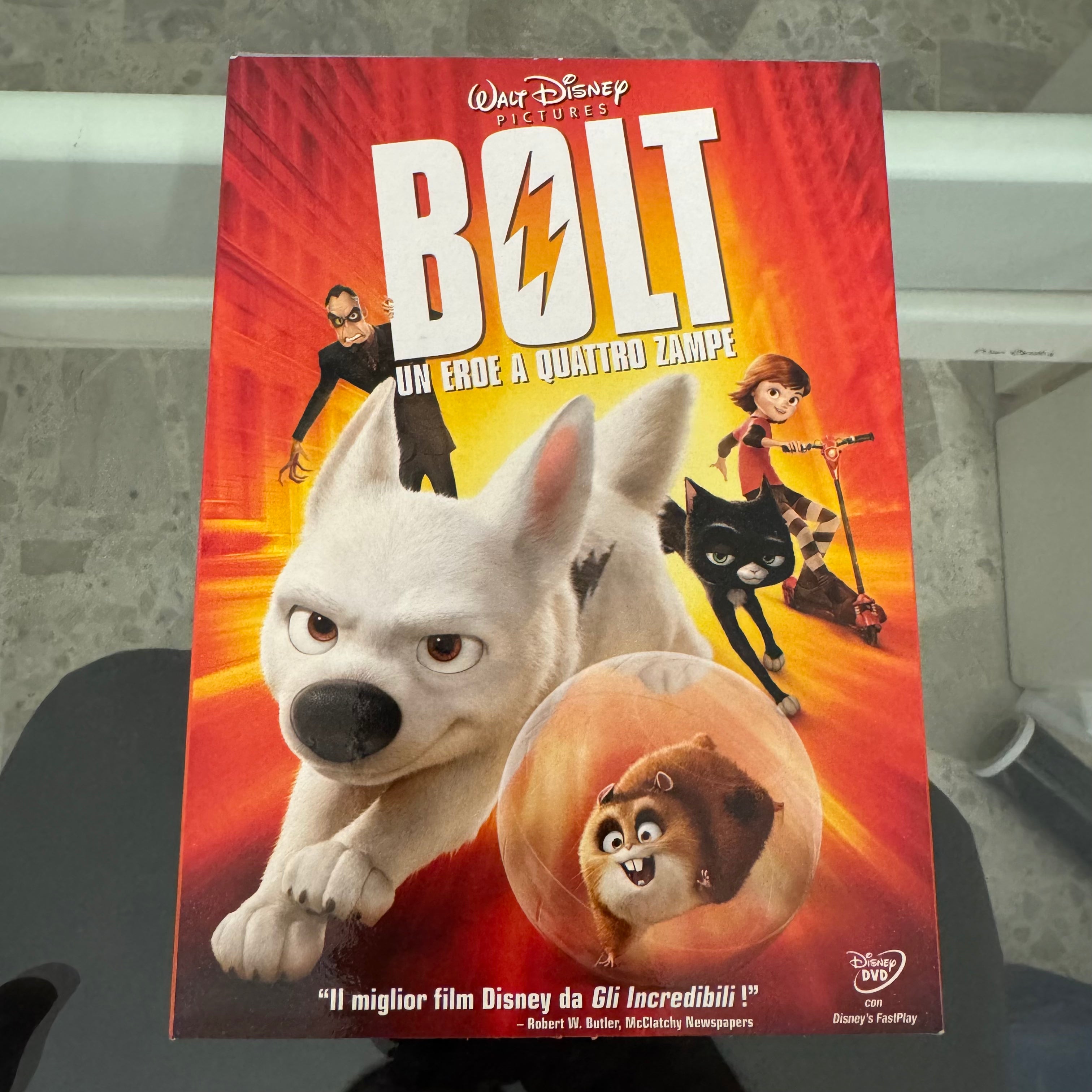 DVD Bolt Un Eroe a Quattro Zampe Walt Disney Pictures NUOVO SIGILLATO