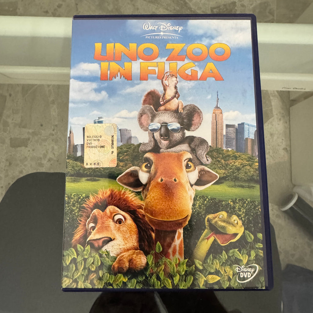 DVD Uno Zoo in Fuga Walt Disney Pictures Film d'Animazione USATO BUONE CONDIZIONI