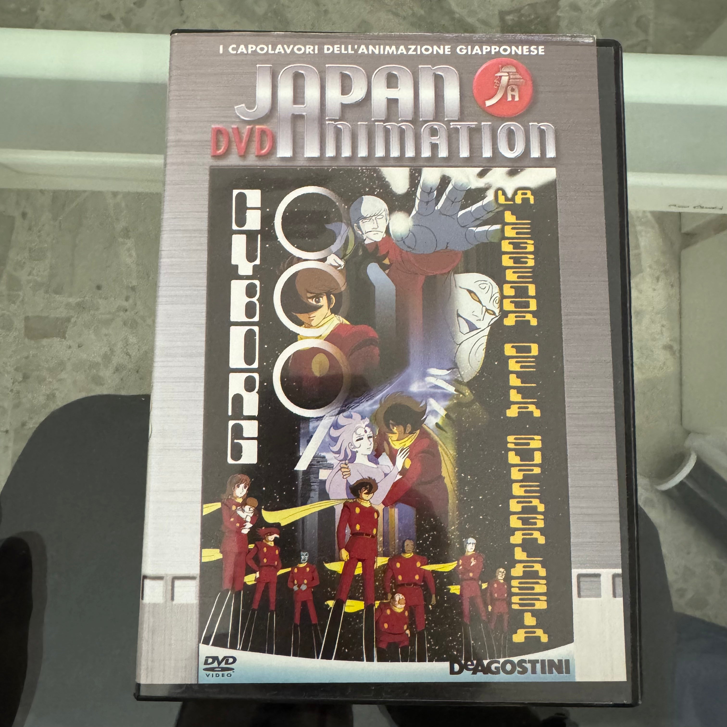 DVD Cyborg 009 La Leggenda della Supergalassia Japan Animation DeAgostini USATO BUONE CONDIZIONI
