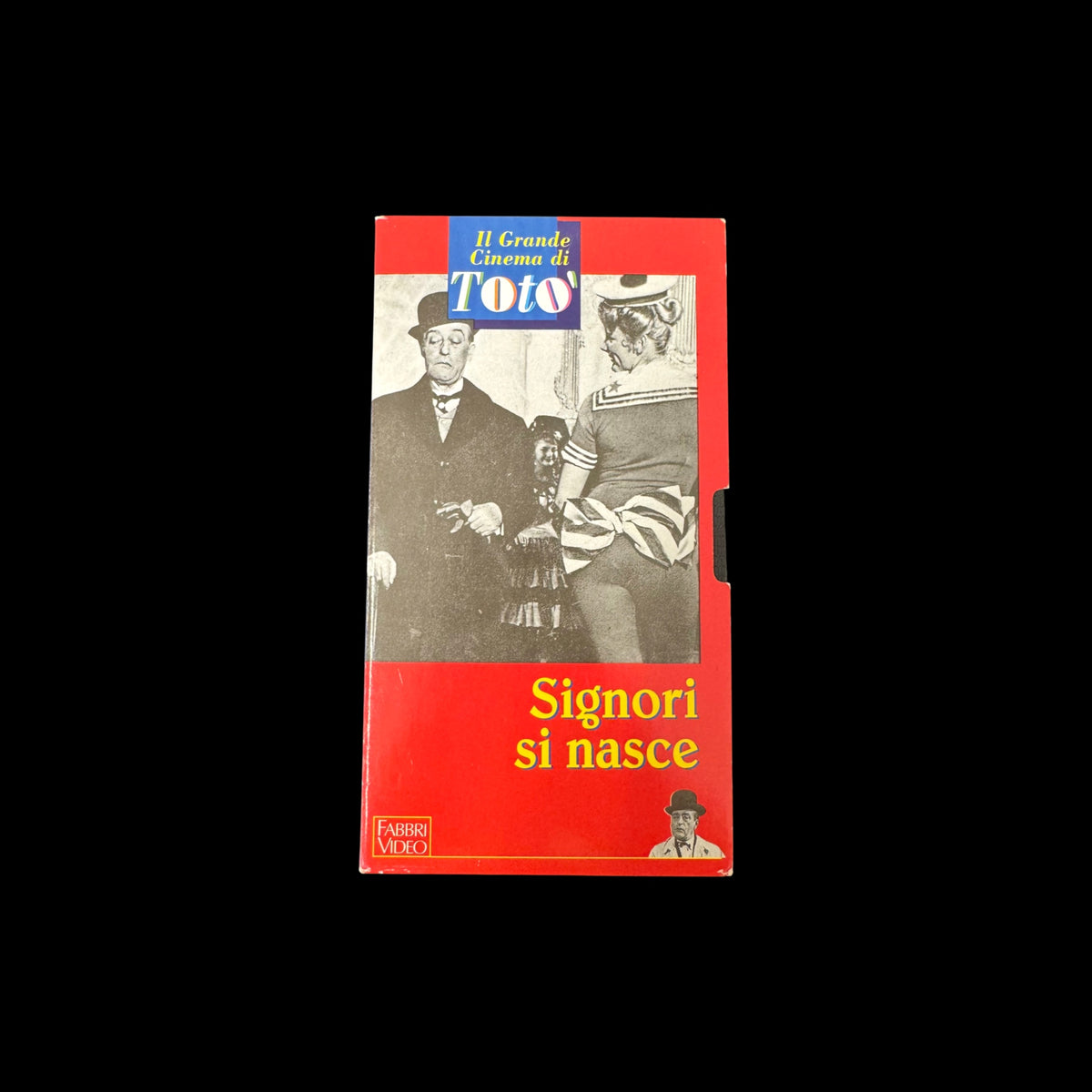 VHS Totò Signori si nasce (1960) – Collana Il Grande Cinema di Totò – Fabbri Video – Videocassetta Vintage