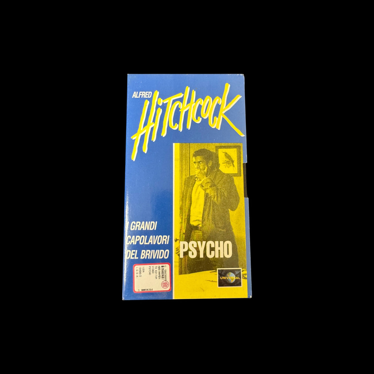 VHS Psycho (1960) – Alfred Hitchcock – Anthony Perkins, Janet Leigh – Collana I Grandi Capolavori del Brivido – Videocassetta Vintage