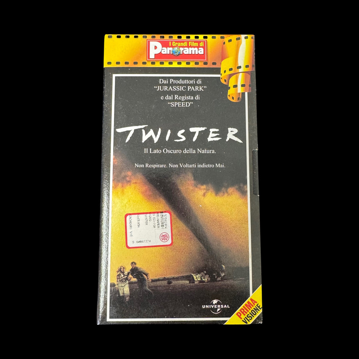 VHS Twister (1996) – Helen Hunt, Bill Paxton – Regia Jan de Bont – I Grandi Film di Panorama – Videocassetta Vintage