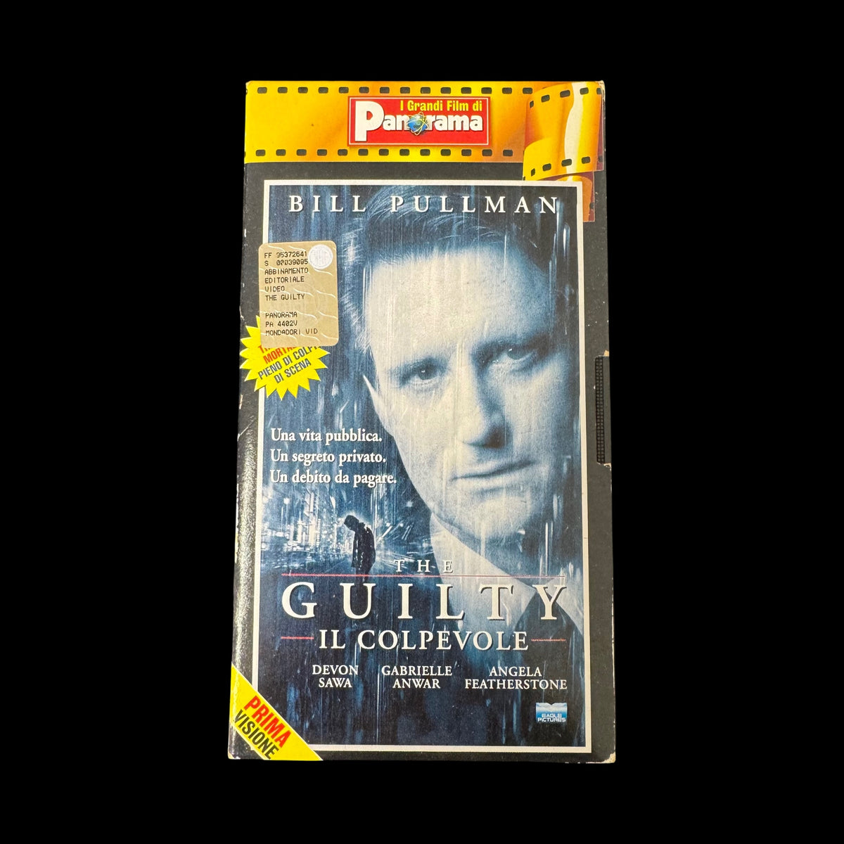 VHS The Guilty – Il colpevole (2000) – Bill Pullman – I Grandi Film di Panorama – Videocassetta Vintage