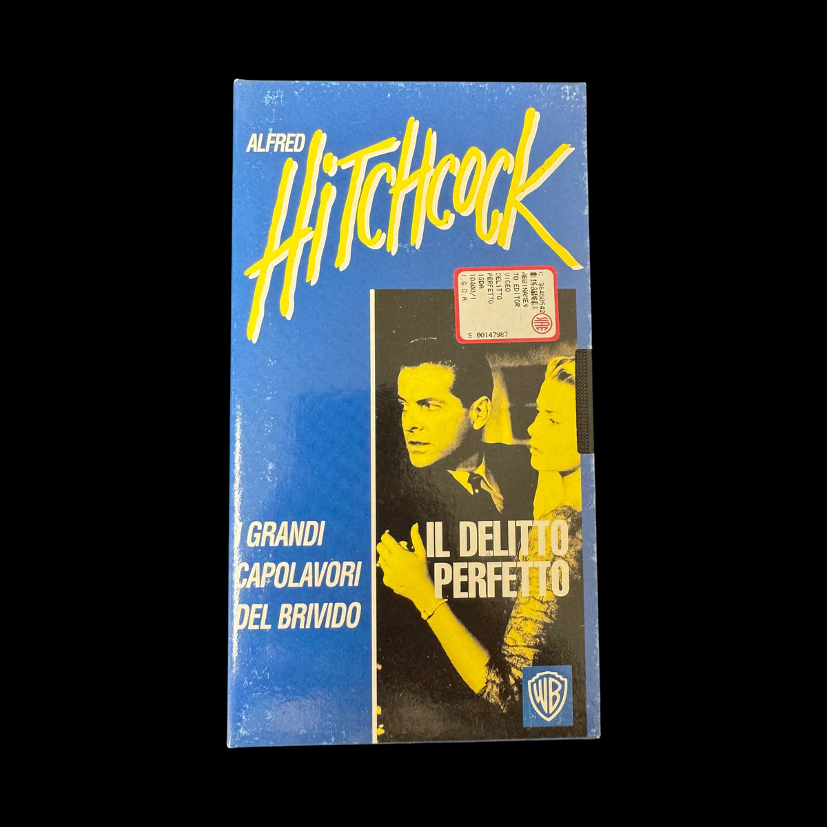 VHS Il delitto perfetto (1954) – Alfred Hitchcock – Grace Kelly, Ray Milland – Collana I Grandi Capolavori del Brivido – Videocassetta Vintage