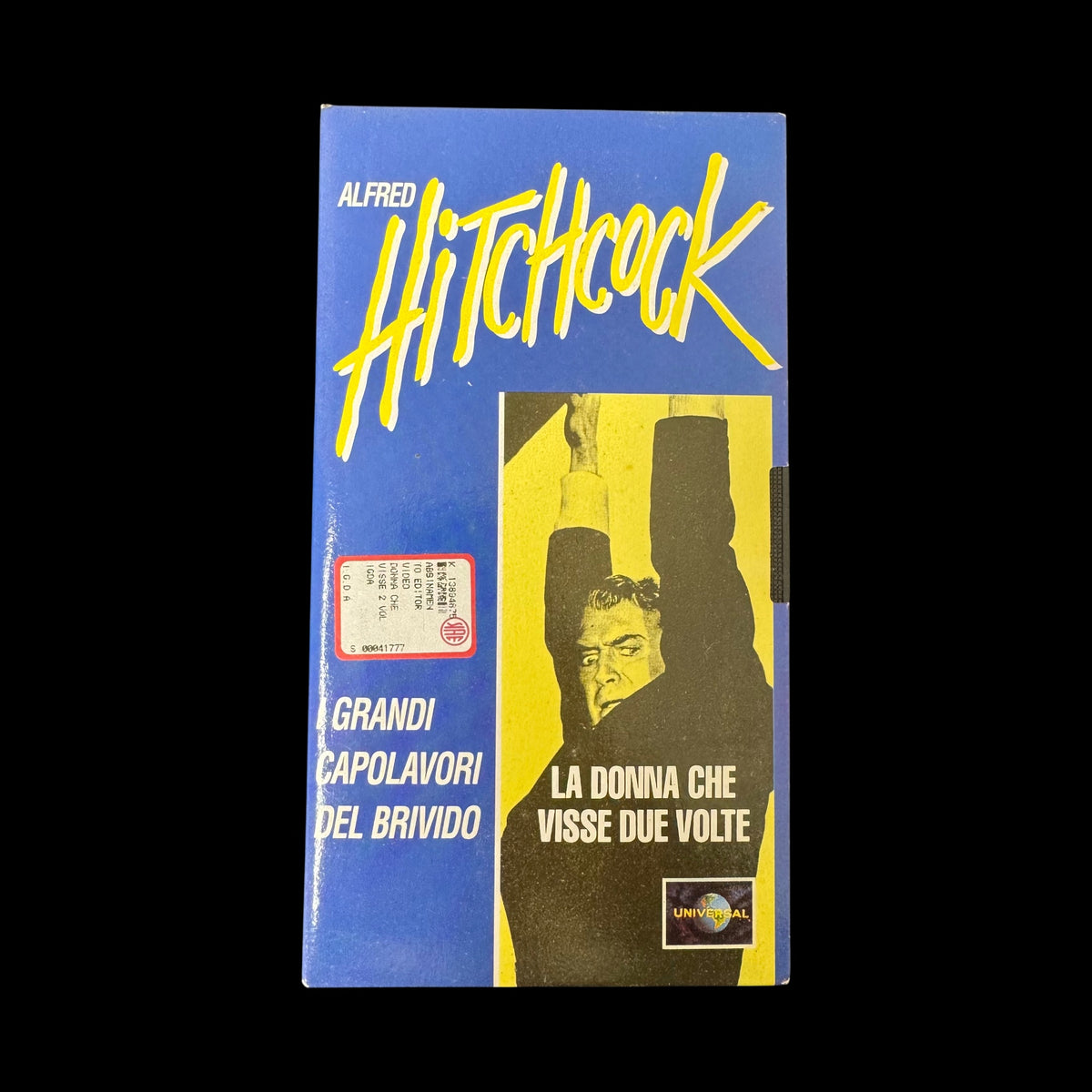 VHS La donna che visse due volte – Vertigo (1958) – Alfred Hitchcock – James Stewart, Kim Novak – Collana I Grandi Capolavori del Brivido – Videocassetta Vintage