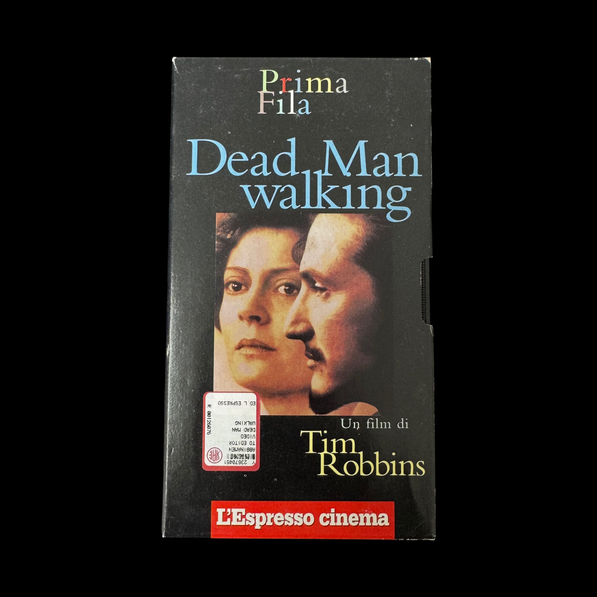 VHS Dead Man Walking (1995) – Regia Tim Robbins – Susan Sarandon, Sean Penn – Collana Prima Fila L'Espresso – Videocassetta Vintage