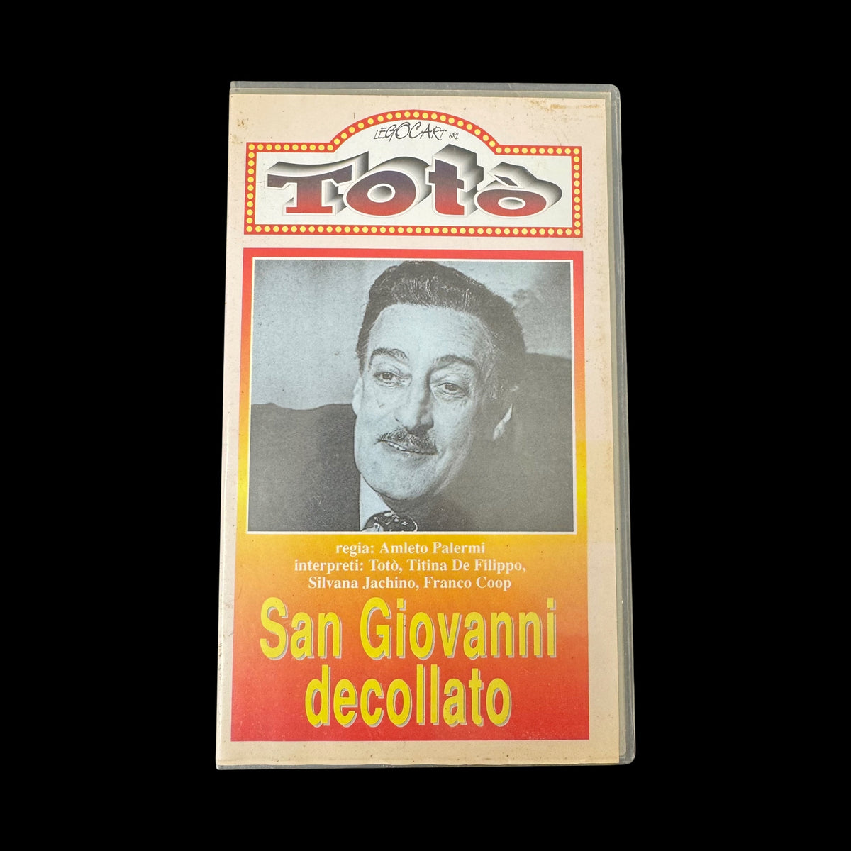 VHS Totò San Giovanni Decollato (1940) – Regia Amleto Palermi – Edizione Legocart – Videocassetta Vintage