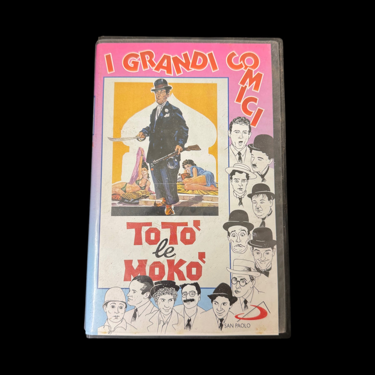 VHS Totò le Mokò (1949) – Collana "I Grandi Comici" – Edizioni San Paolo – Videocassetta Vintage
