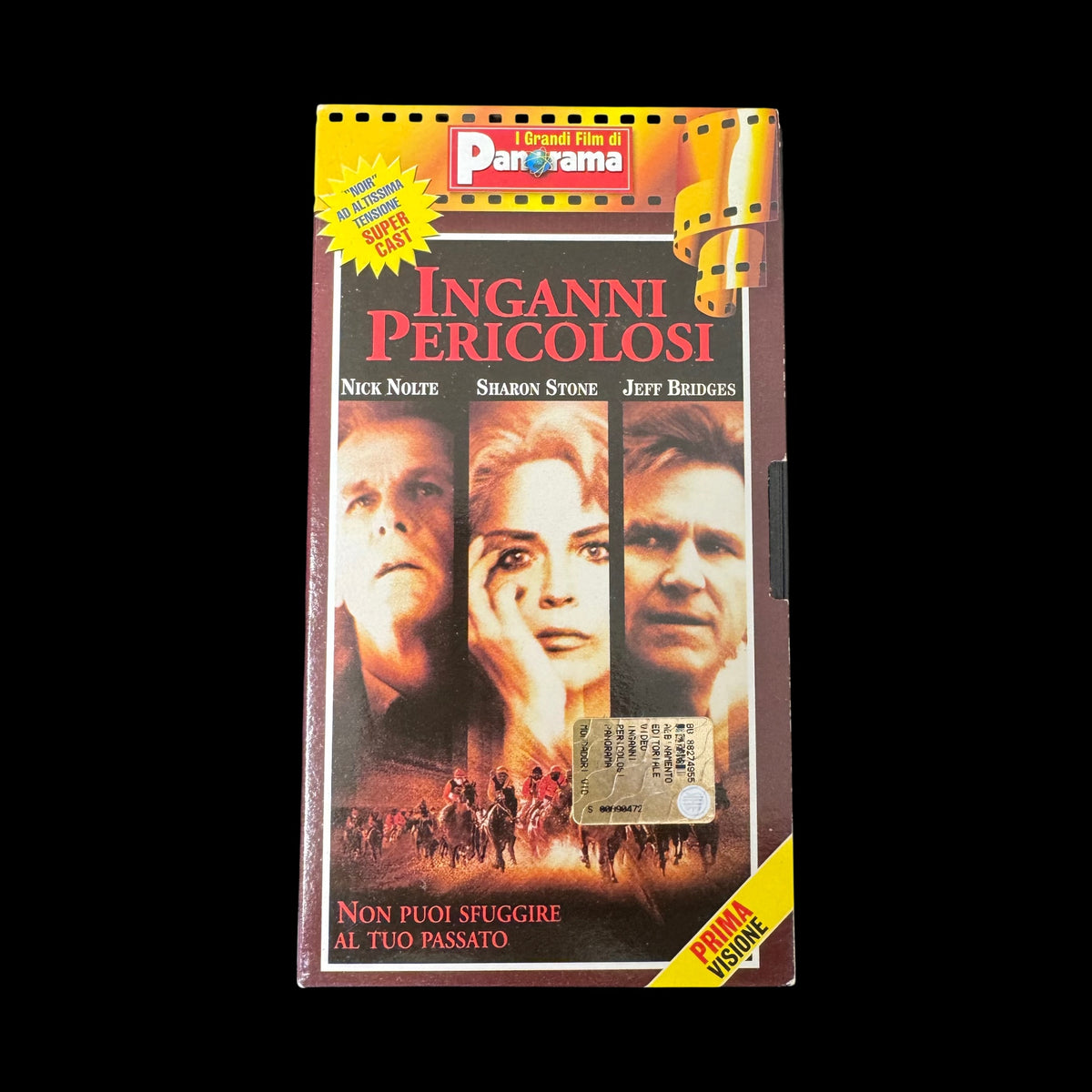 VHS Inganni pericolosi (1999) – Nick Nolte, Sharon Stone, Jeff Bridges – I Grandi Film di Panorama – Videocassetta Vintage