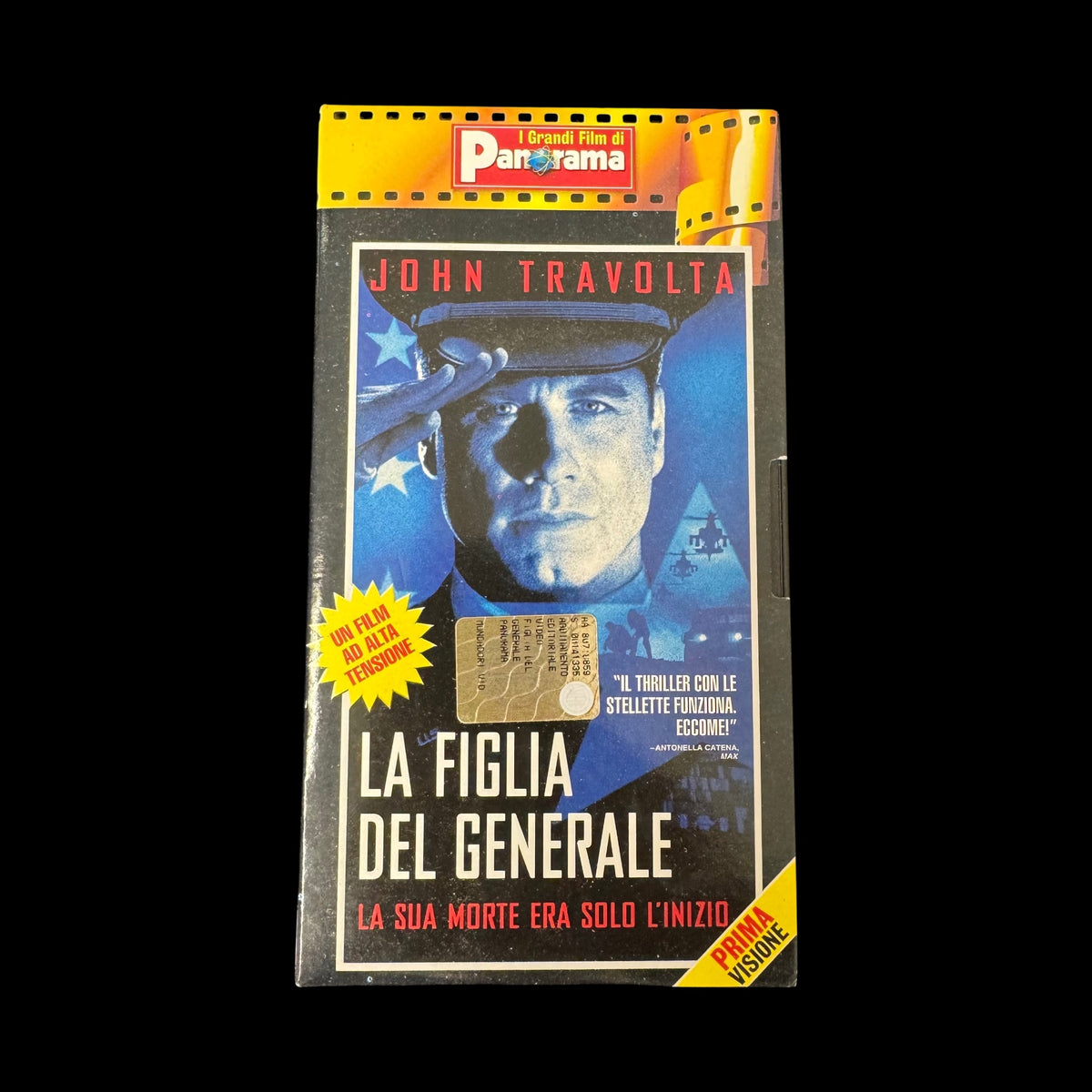 VHS La figlia del generale (1999) – John Travolta – I Grandi Film di Panorama – Videocassetta Vintage
