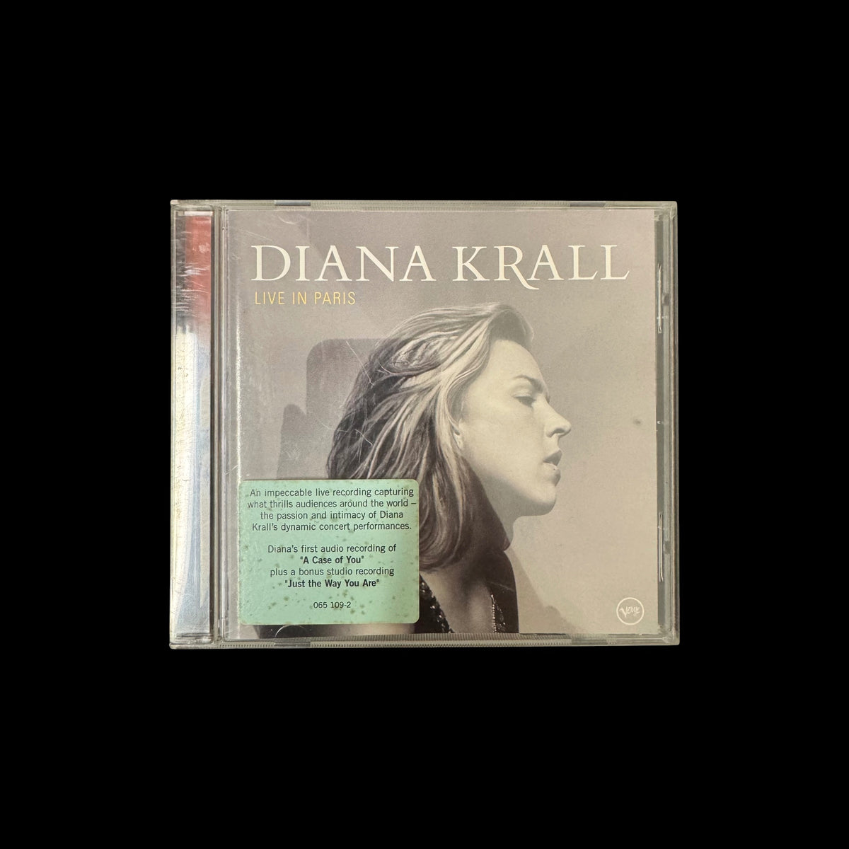 Diana Krall – Live in Paris – CD originale 2002 Verve