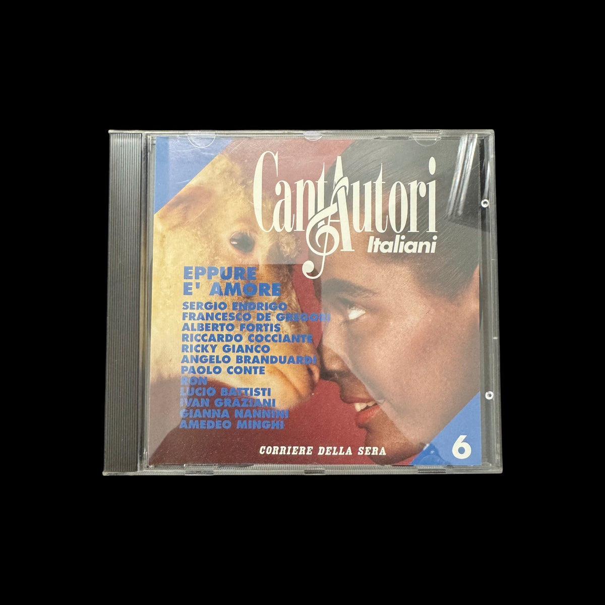 Cantautori Italiani vol. 6 – Eppure è amore – CD Corriere della Sera, Battisti, De Gregori, Conte, Nannini
