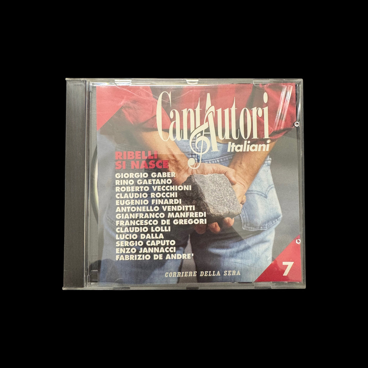 Cantautori Italiani vol. 7 – Ribelli si nasce – CD Corriere della Sera, Gaber, Rino Gaetano, De André, Jannacci