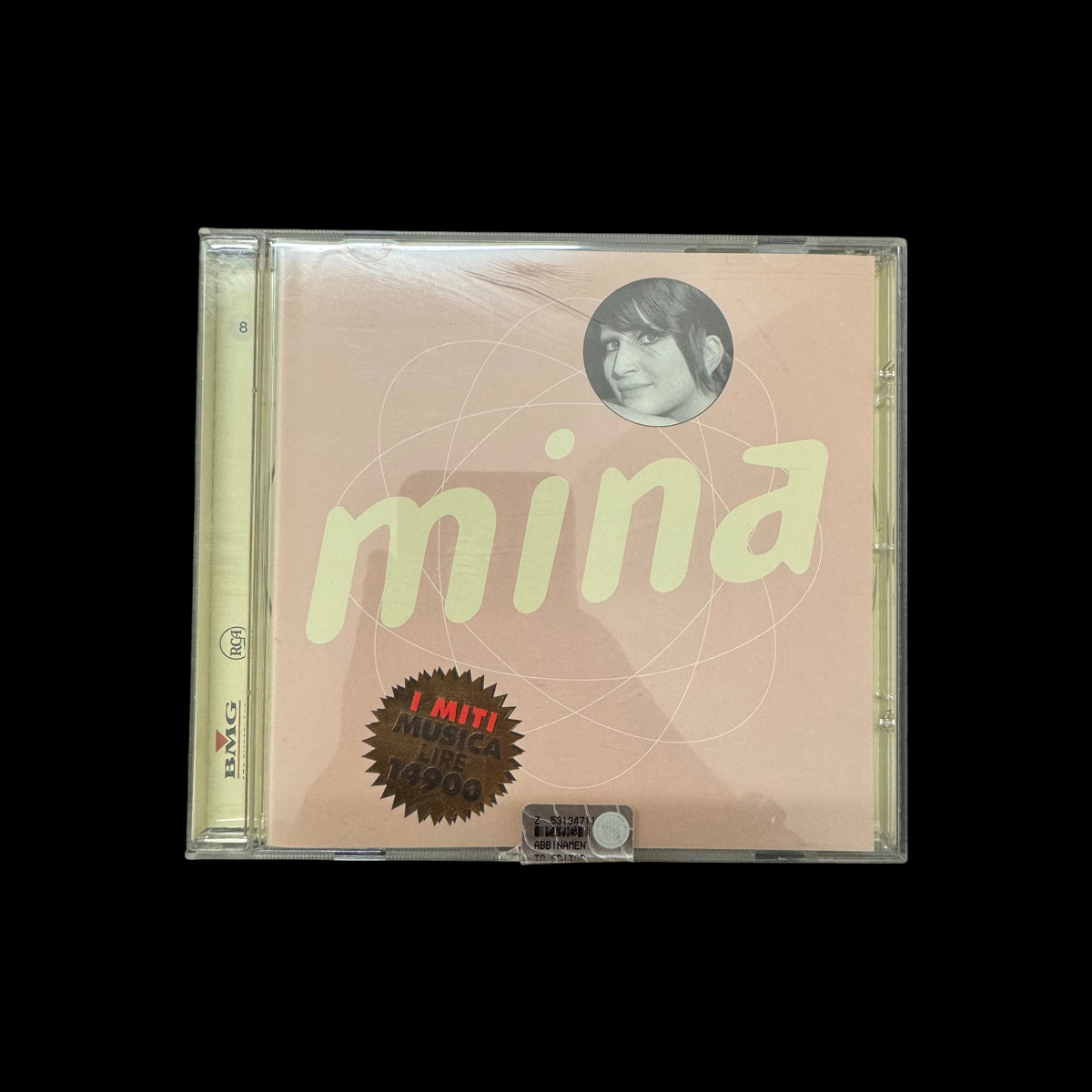 Mina – CD collana “I Miti Musica” n. 8 – BMG RCA, anni ‘90, prezzo originale in Lire