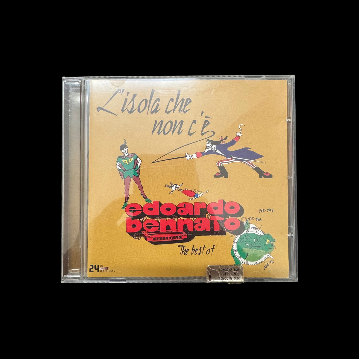 Edoardo Bennato – L’isola che non c’è, The Best Of – CD BMG Ricordi, rimasterizzato 24 bit