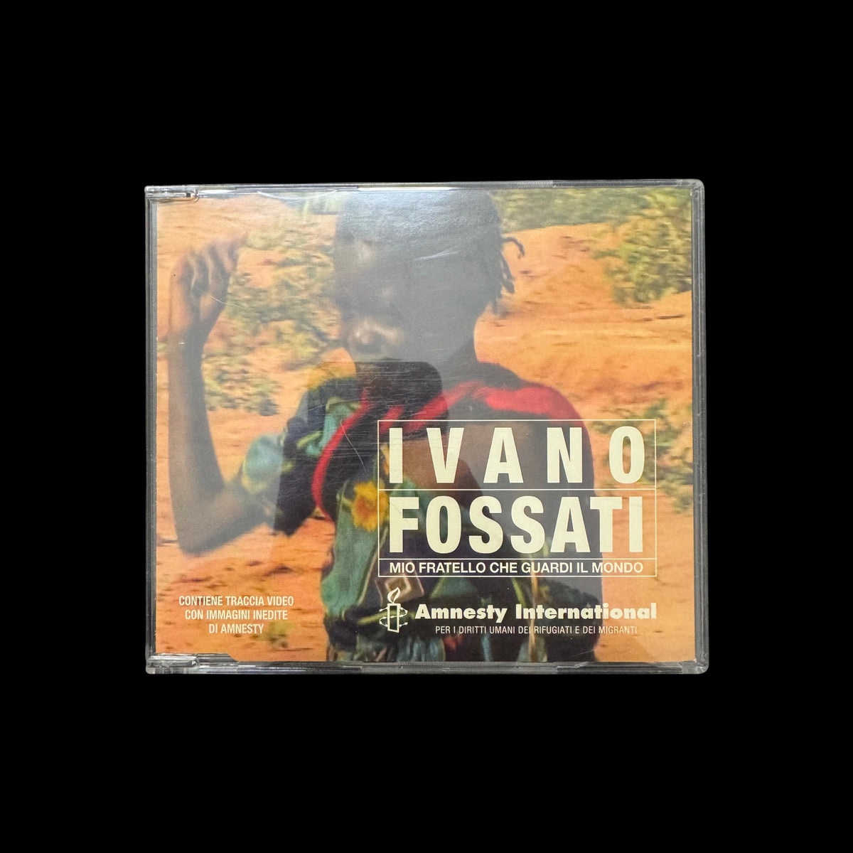 Ivano Fossati – Mio fratello che guardi il mondo – CD singolo Amnesty International con traccia video