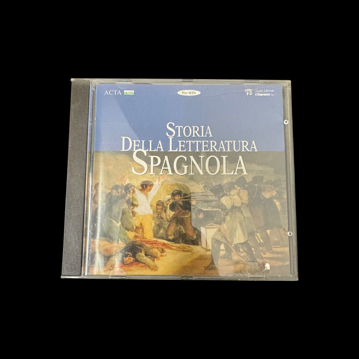 Storia della Letteratura Spagnola – CD-ROM per Windows – ACTA, G. D’Anna, Gruppo Editoriale L’Espresso