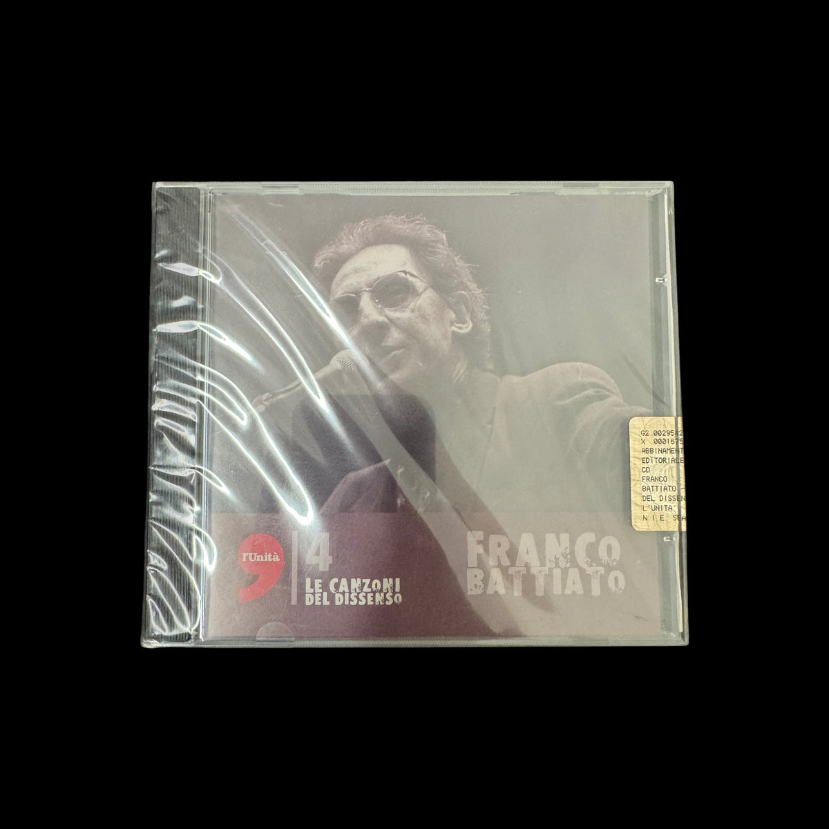 Franco Battiato – Le canzoni del dissenso n. 4 – CD l’Unità, ancora sigillato