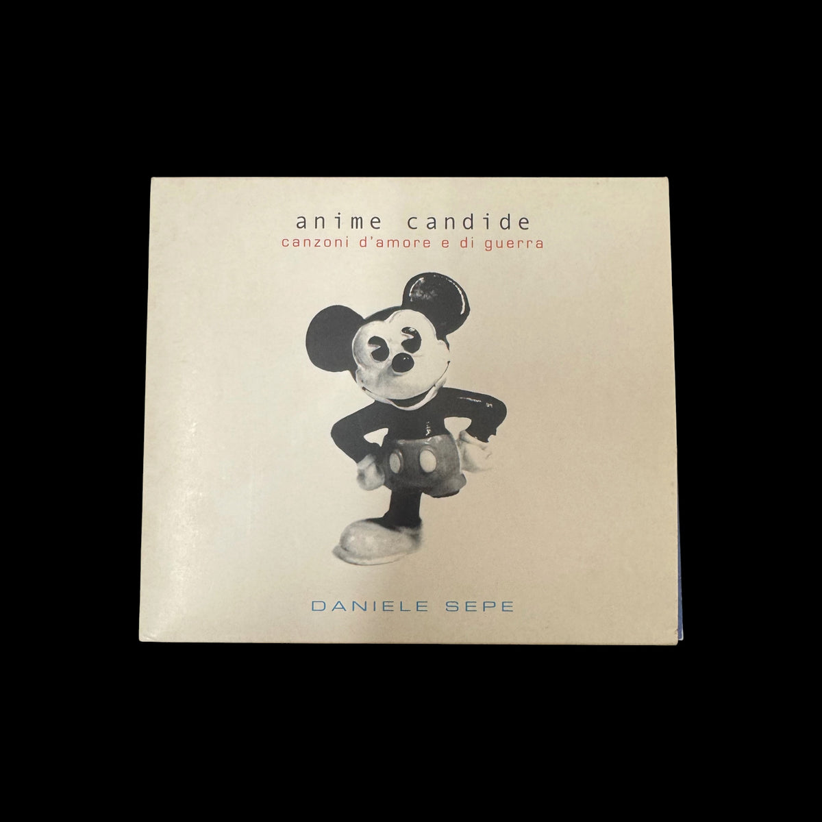 Daniele Sepe – Anime candide, canzoni d’amore e di guerra – CD originale 2003 in digipak