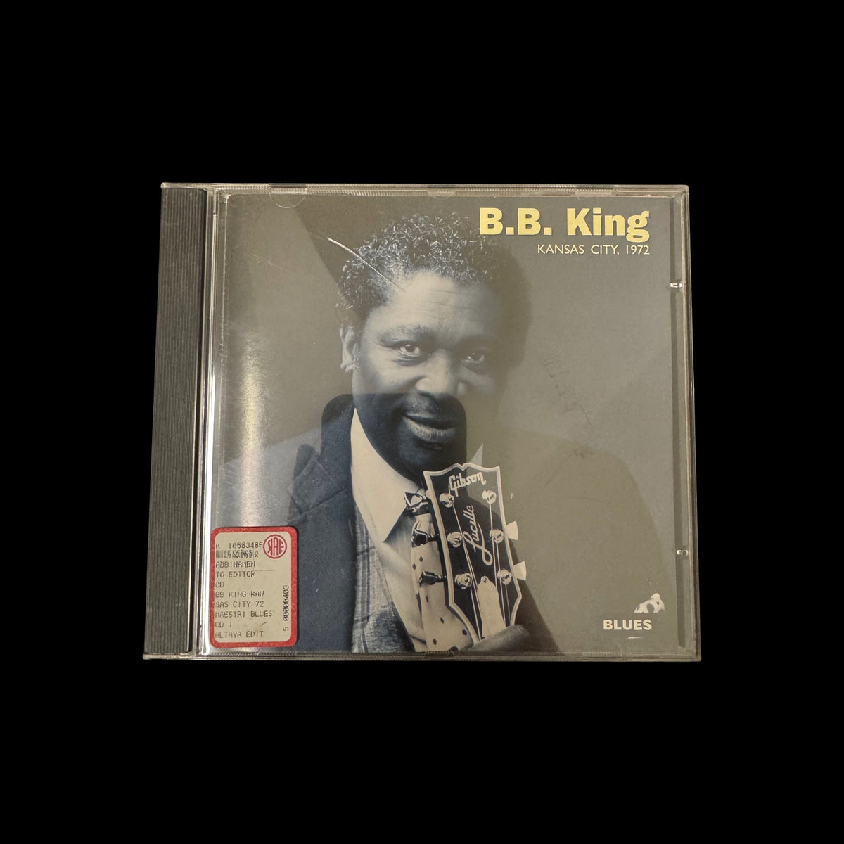 B.B. King – Kansas City, 1972 – CD collana “Maestri del Blues” n. 1, Altaya