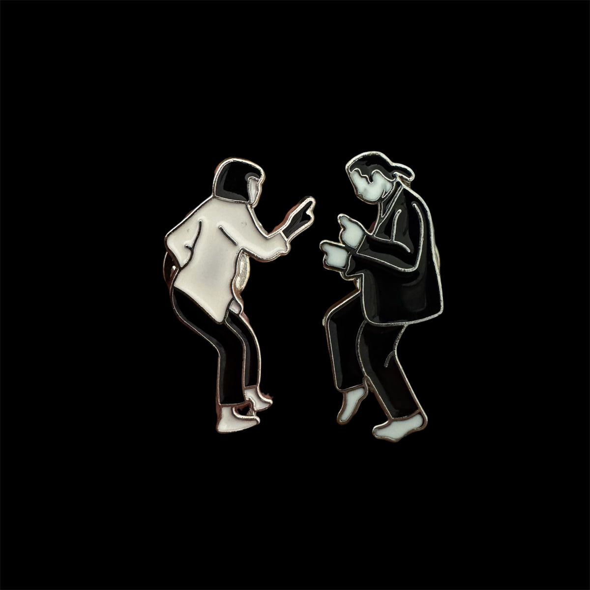 Spilletta in Metallo Smaltato - Ballo Vincent e Mia / Pulp Fiction
