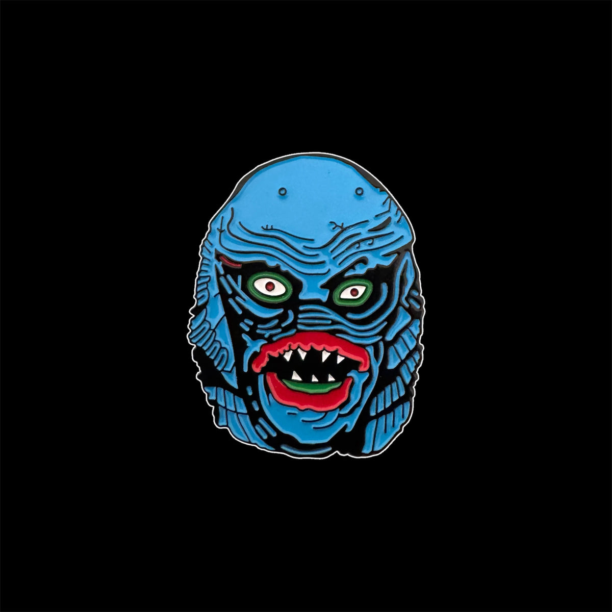 Spilletta in Metallo Smaltato - Il Mostro della Laguna Nera / Horror Classico (Creature from the Black Lagoon)