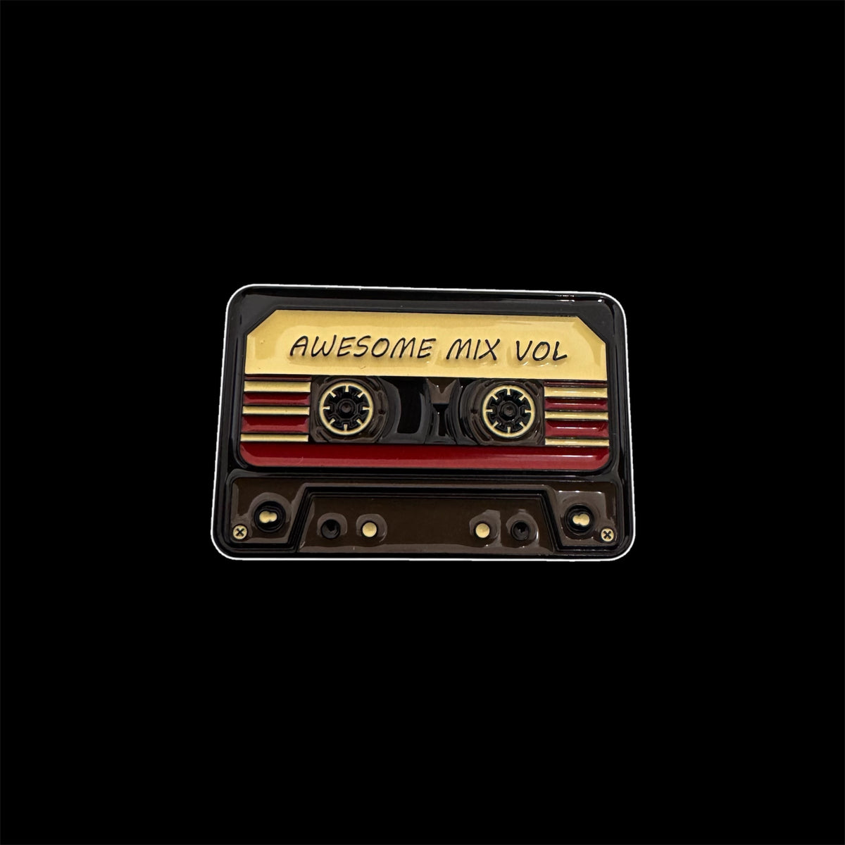 Spilletta in Metallo Smaltato - Cassetta Awesome Mix Vol. 1 / Guardiani della Galassia Marvel Nerd