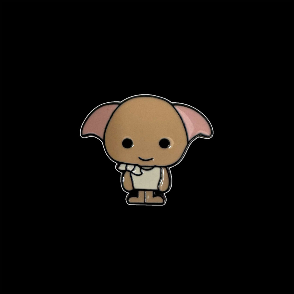 Spilletta in Metallo Smaltato - Dobby L'Elfo Domestico Chibi / Harry Potter Saga Fantasy Magia Nerd