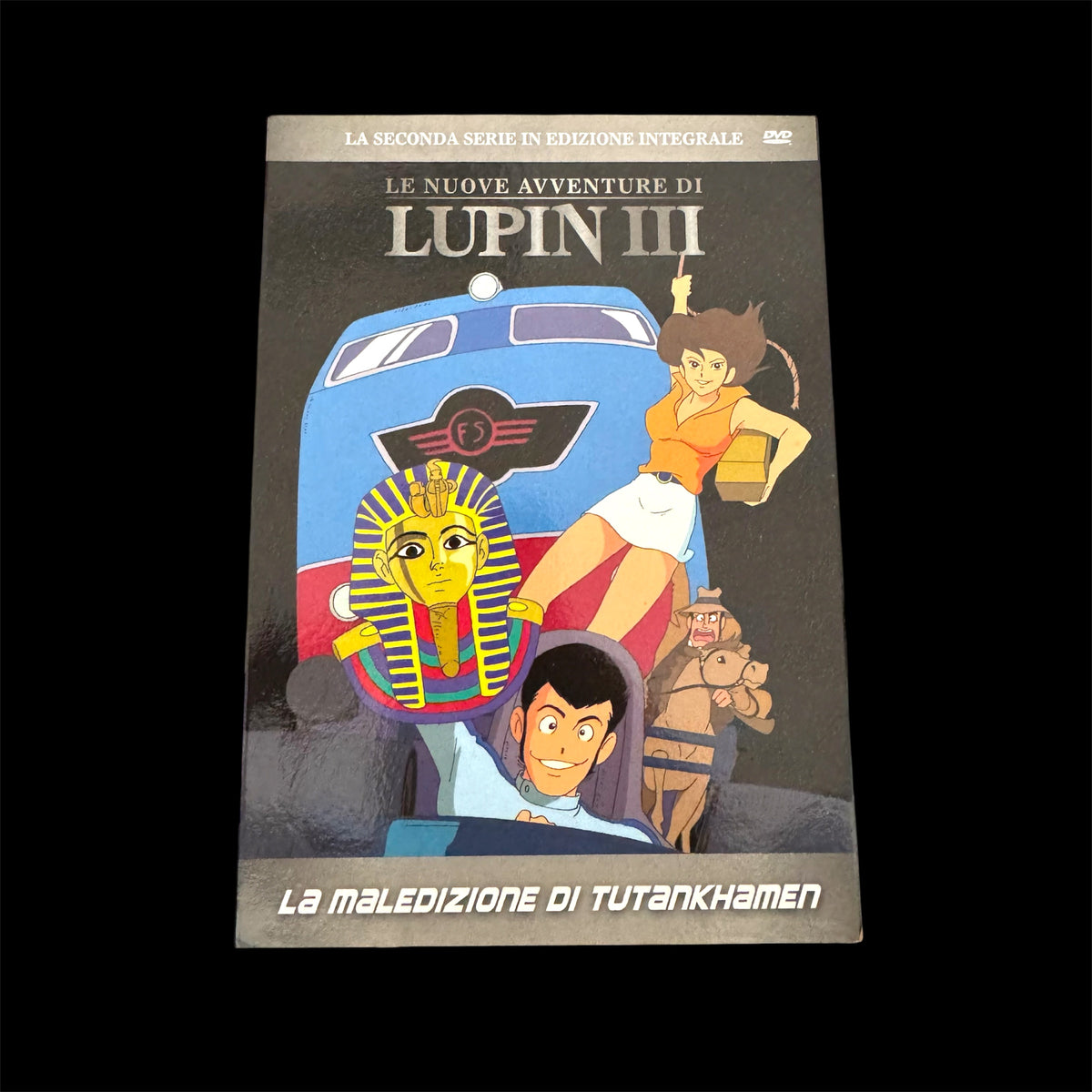 DVD Lupin III N. 2 La Maledizione di Tutankhamen Seconda Serie TV Edizione Integrale USATO PERFETTO