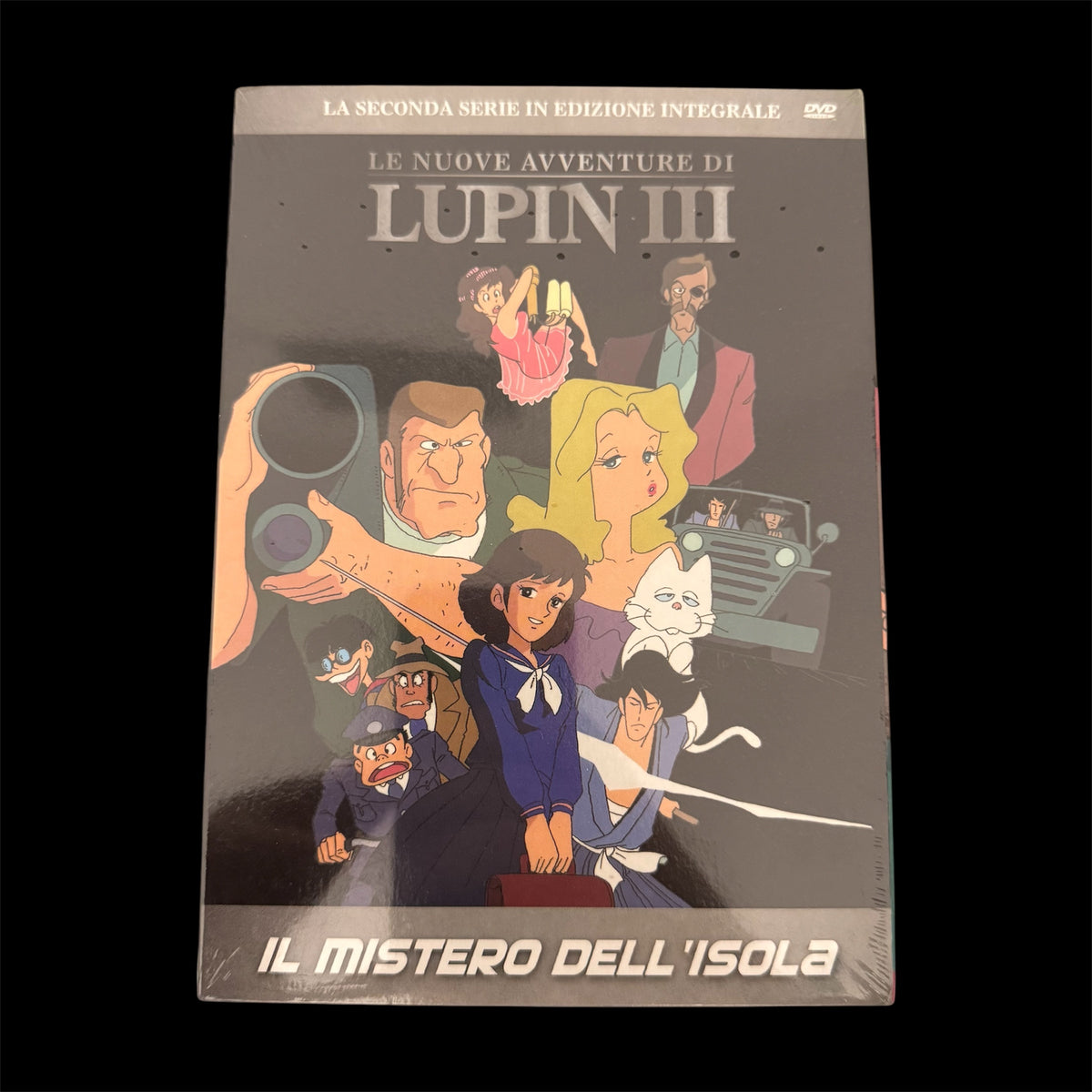 DVD Lupin III N. 21 Il Mistero dell'Isola Seconda Serie TV Edizione Integrale NUOVO SIGILLATO