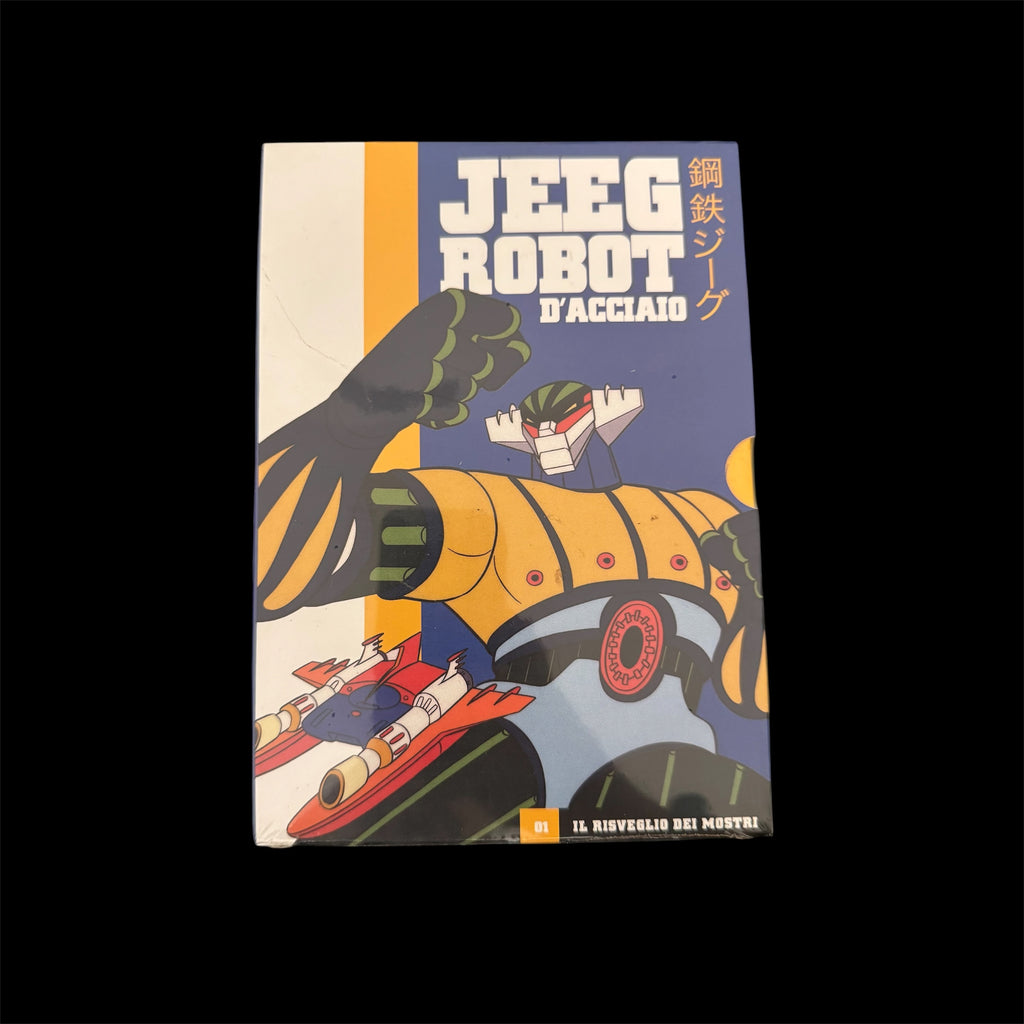 DVD Jeeg Robot d'Acciaio N. 01 Il Risveglio dei Mostri Serie TV Anime NUOVO SIGILLATO