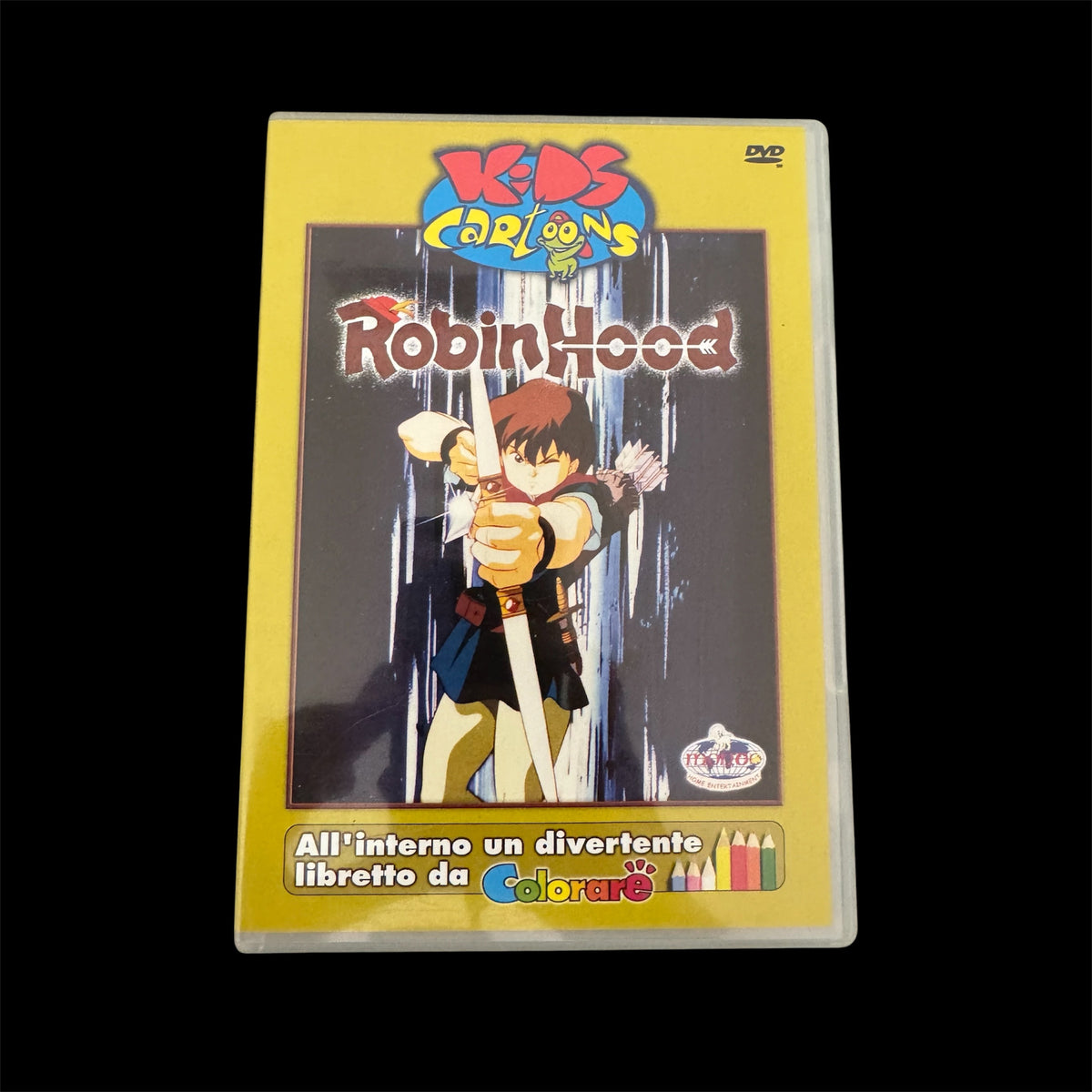 DVD Robin Hood Kids Cartoons USATO BUONE CONDIZIONI