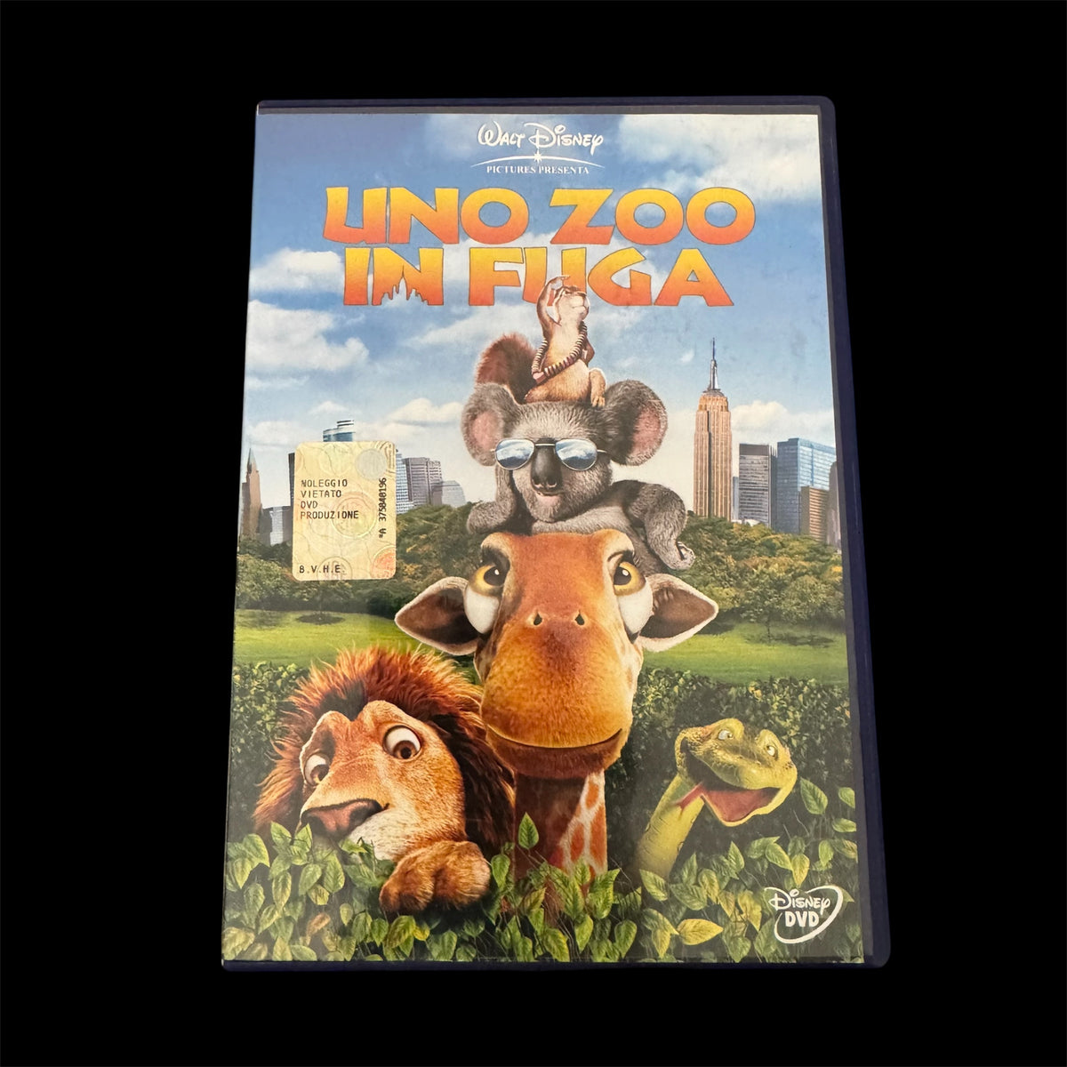 DVD Uno Zoo in Fuga Walt Disney Pictures Film d'Animazione USATO BUONE CONDIZIONI