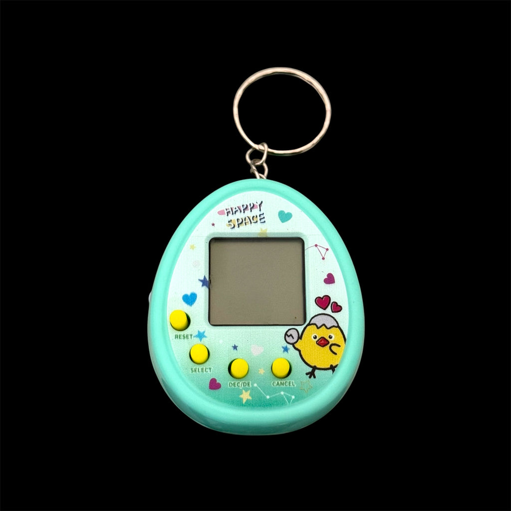 Gioco Elettronico Virtual Pet Happy Space Tipo Tamagotchi Celeste NUOVO
