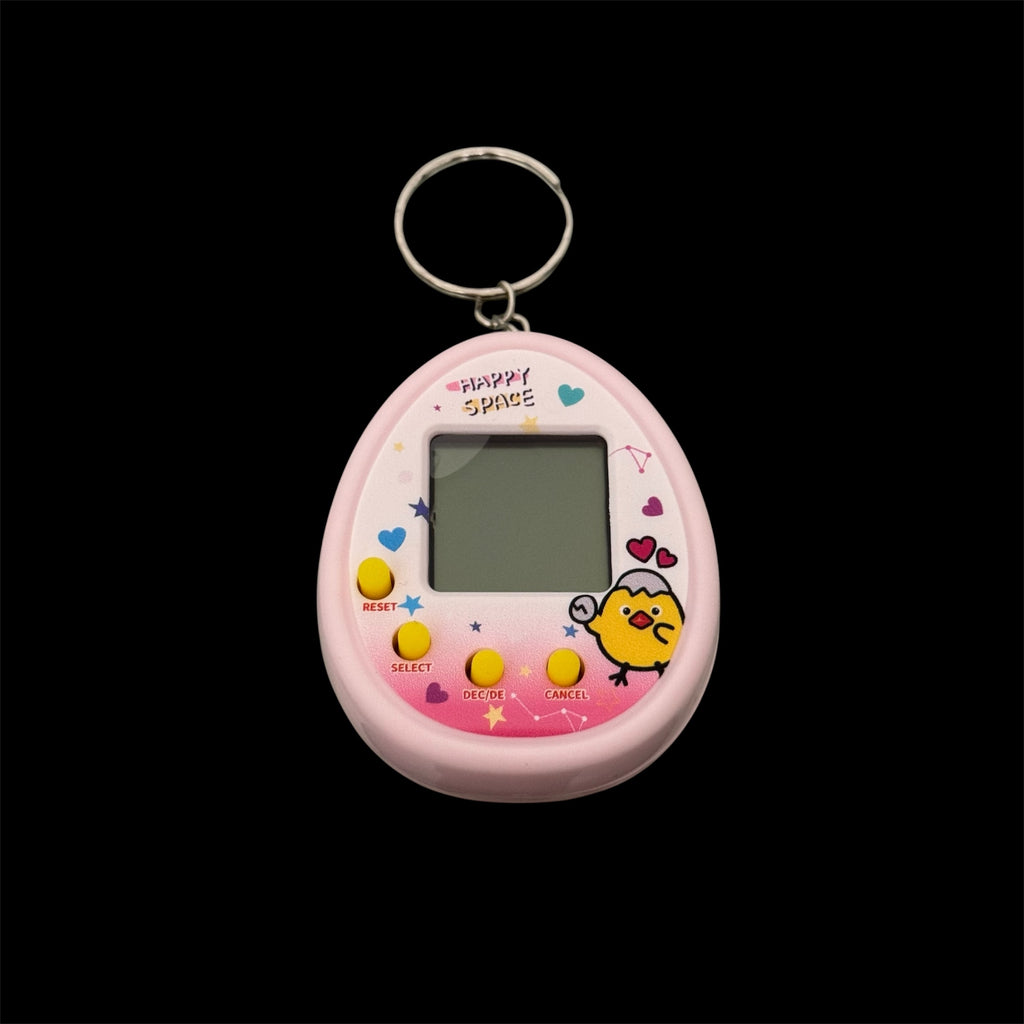 Gioco Elettronico Virtual Pet Happy Space Tipo Tamagotchi Celeste NUOVO