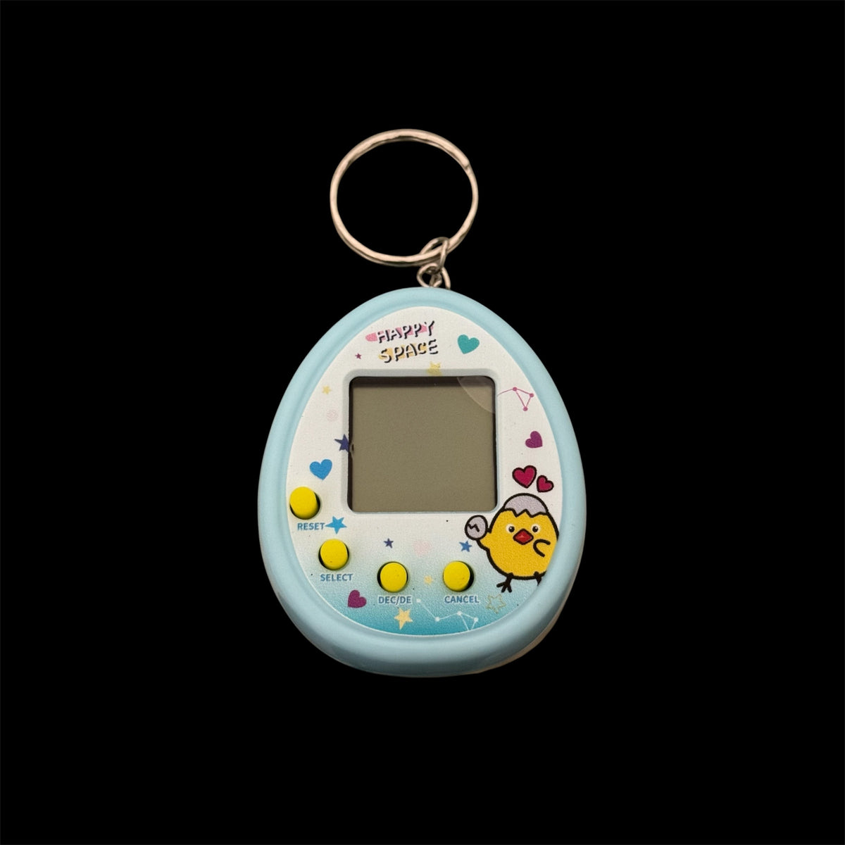Gioco Elettronico Virtual Pet Happy Space Tipo Tamagotchi Celeste NUOVO