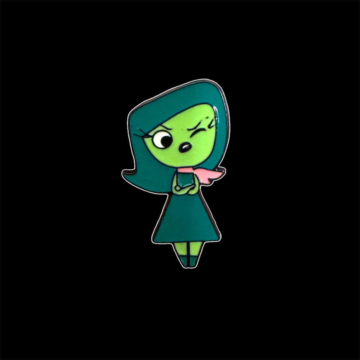 Spilletta Pin Disgusto Inside Out Personaggio Disney Pixar