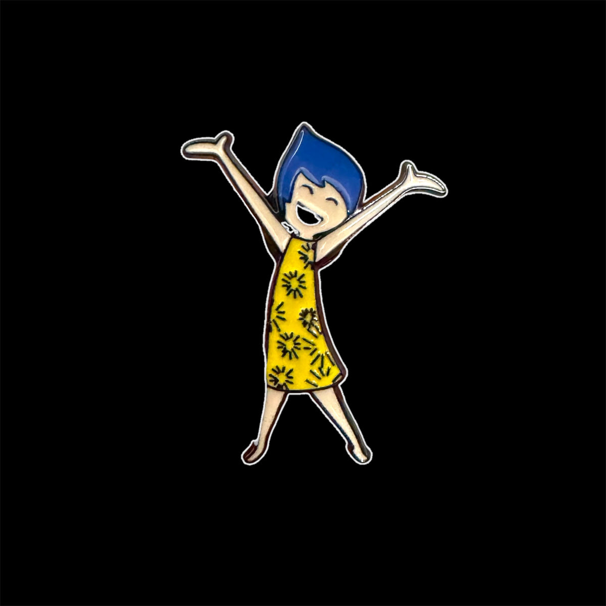 Spilletta Pin Gioia Inside Out Variante Posa Braccia Alzate Disney Pixar
