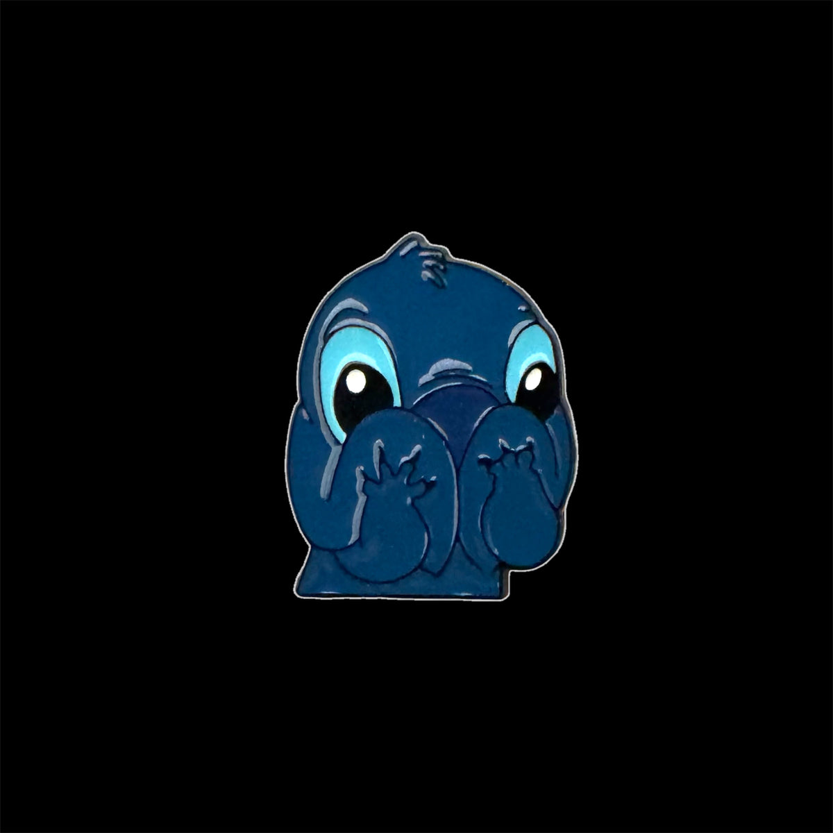 Spilletta Pin Stitch Timido che si Nasconde il Volto Lilo & Stitch Disney