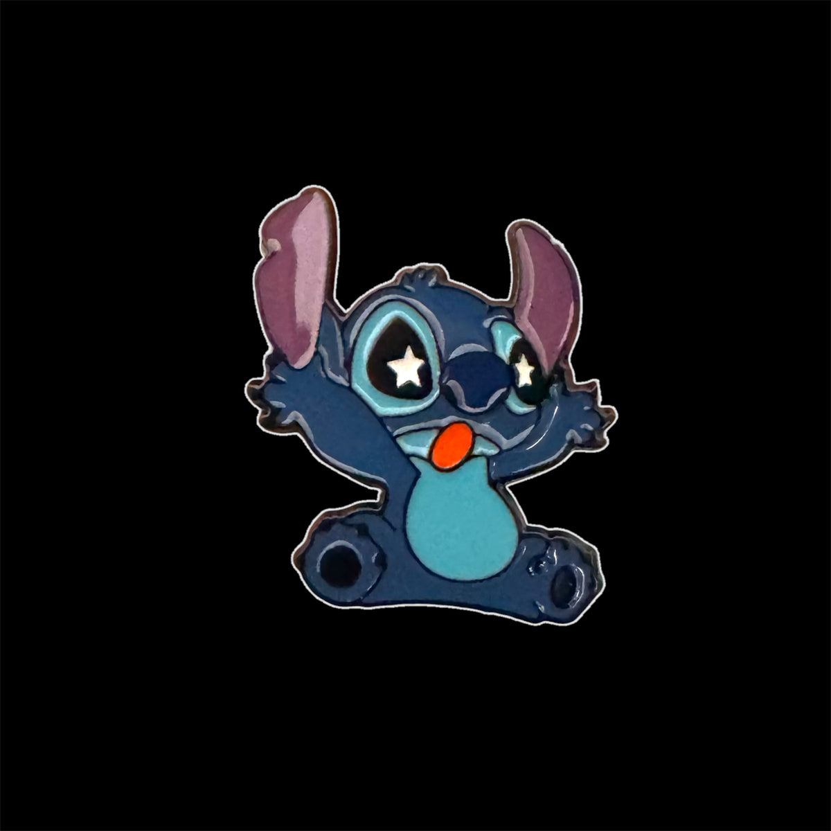 Spilletta Pin Stitch con Occhi a Stella e Linguaccia Lilo & Stitch Disney