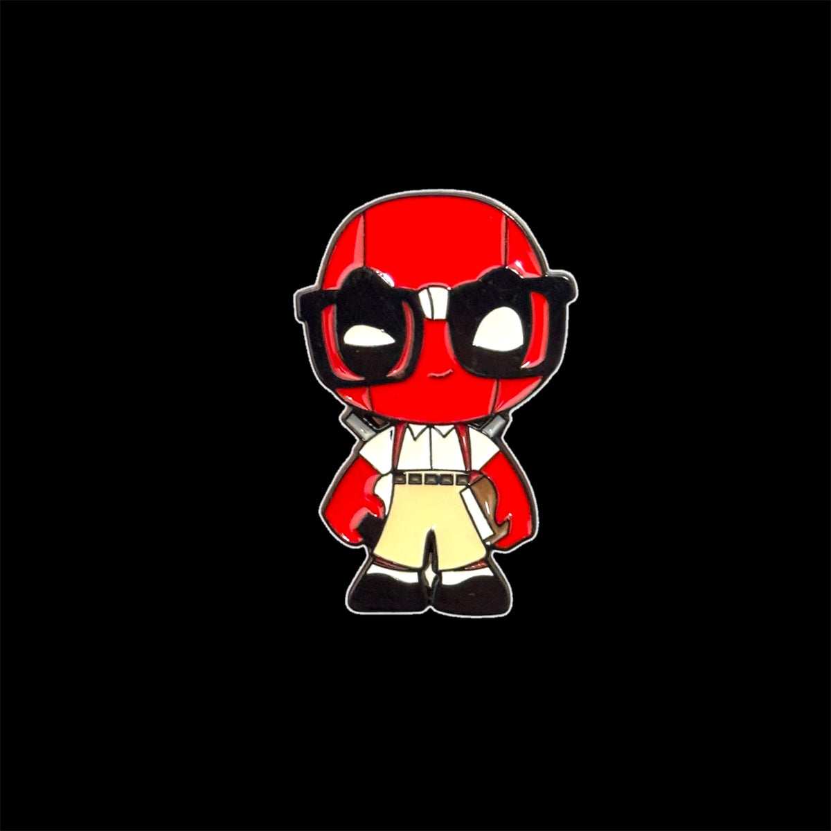 Spilletta Pin Deadpool in Versione Nerd Scolaretto Marvel Comics