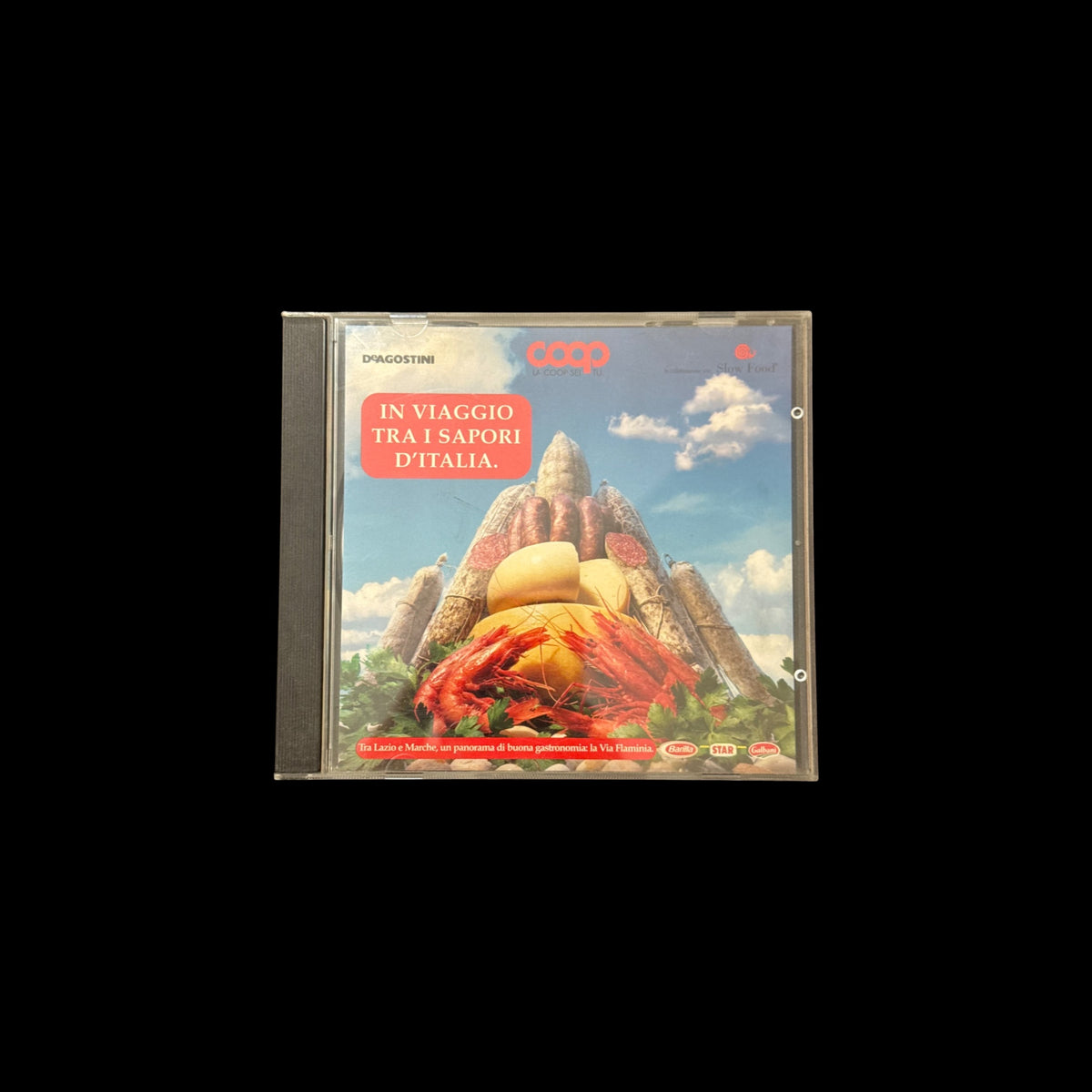 CD In Viaggio Tra i Sapori d'Italia - La Via Flaminia De Agostini Coop Slow Food